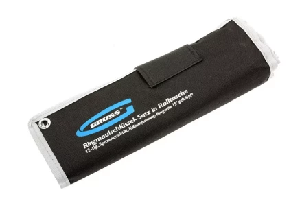 Набор ключей комбинированных 6-22 мм 12 шт CrV холодный штамп GROSS 15149 купить в Уфе