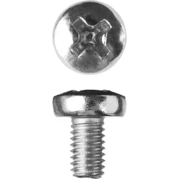 Винт ЗУБР &quot;МАСТЕР&quot; DIN 7985, класс прочности 4.8, оцинкованный, M6x10мм, 5кг 303150-06-010