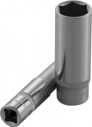 Головка торцевая шестигранная 1/4" М10 удлиненная S04HD2110 Jonnesway 47230 купить в Уфе