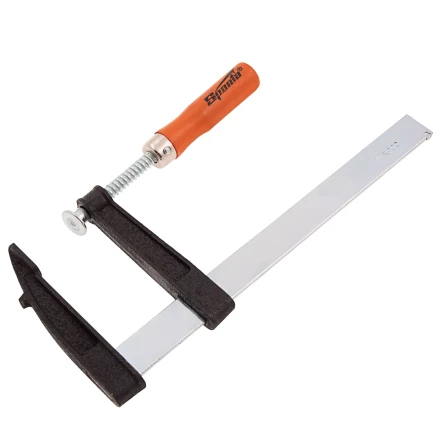 Струбцина F-образная Sparta, 200 х 80 х 260 мм, 204275 купить в Уфе