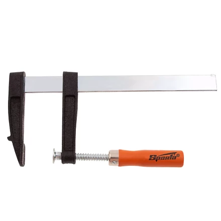 Струбцина F-образная Sparta, 200 х 80 х 260 мм, 204275 купить в Уфе