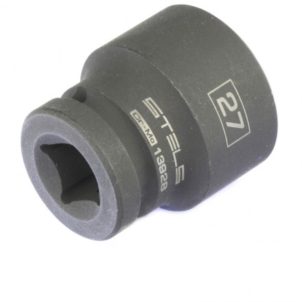 Головка ударная шестигранная 27 мм 1/2&quot; CrMo  Stels 13928 купить в Уфе