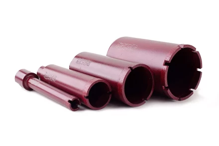 Сегментная алмазная коронка MESSER REDLINE по граниту диаметр 35 мм длина 100 мм купить в Уфе