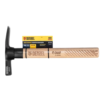 Молоток каменщика, 400 г Denzel, буковая рукоятка, EFP 10641 купить в Уфе