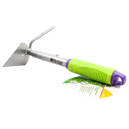 Мотыжка комбинированная 2-зубая Palisad, 85 х 190 х 275 мм, стальная, обрез. рукоятка, 630058 купить в Уфе