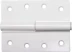 Петля дверная STAYER &quot;MASTER&quot; разъемная, цвет белый, правая, 100мм 37613-100-2R купить в Уфе