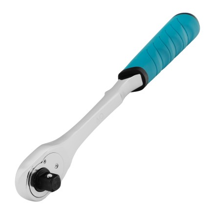 Ключ-трещотка 1/2&quot; Gross 14055, CrV, 90 зубьев, усиленный, хром купить в Уфе