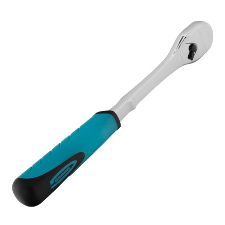 Ключ-трещотка 1/2&quot; Gross 14055, CrV, 90 зубьев, усиленный, хром купить в Уфе
