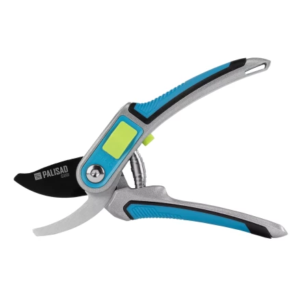 Секатор прямого реза  Palisad, 215 мм, регулировка захвата, трехкомпонентные рукоятки, LUXE, 60460 купить в Уфе