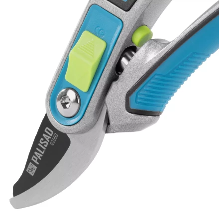 Секатор прямого реза  Palisad, 215 мм, регулировка захвата, трехкомпонентные рукоятки, LUXE, 60460 купить в Уфе