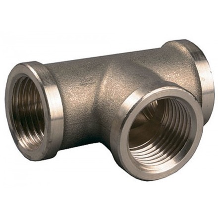 Тройник GENERAL FITTINGS латунь, г/г/г, 1&quot; 51055-1 купить в Уфе