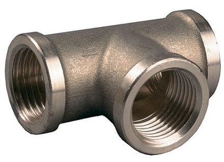 Тройник GENERAL FITTINGS латунь, г/г/г, 1&quot; 51055-1 купить в Уфе