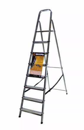 Стремянка алюминиевая СА 1х8 Вихрь купить в Уфе