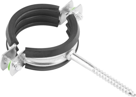 ЗУБР. Хомут трубный оцинкованный, с шурупом, 1 1/2", 50шт 37854-48-53-50 купить в Уфе