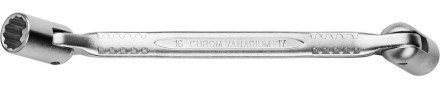 Ключи гаечные торцовые шарнирные KRAFTOOL INDUSTRIE, Cr-V 27210-08-09 купить в Уфе
