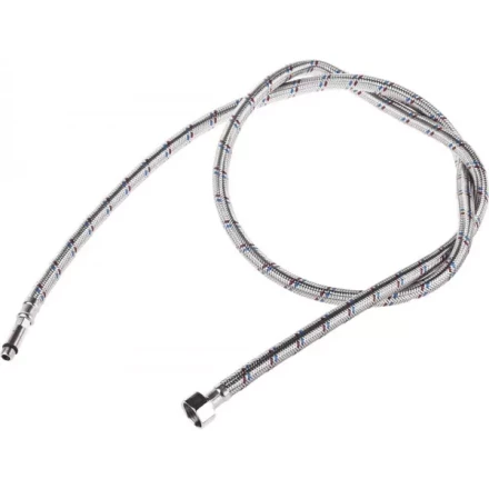Подводка гибкая STAYER для воды, к смесителям, оплетка из нержавеющей стали, удлиненная, г/ш 1/2&quot;-1,5м 51017-150 купить в Уфе