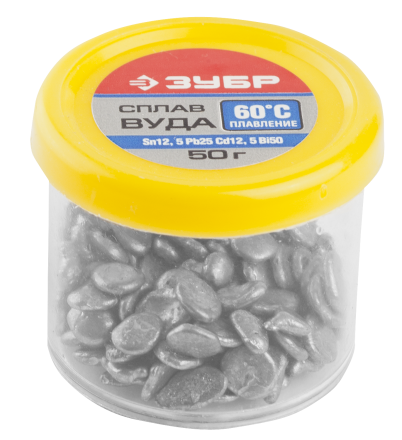 Сплавы ВУДА (Sn12.5Pb25Cd125Bi50) серия Без серии купить в Уфе