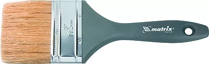 Кисть плоская &quot;Евро&quot; 2&quot; натуральная щетина пластмассовая ручка  MATRIX 83063 купить в Уфе