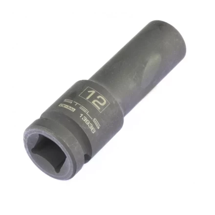 Головка ударная удлиненная шестигранная 12 мм 1/2&quot; CrMo Stels 13936 купить в Уфе