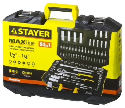 Набор слесарно-монтажного инструмента STAYER &quot;MASTER&quot;, 94 предмета 27760-H94 купить в Уфе
