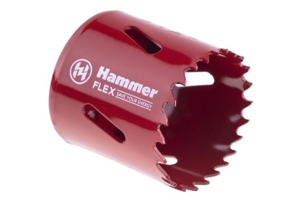 Коронка биметаллическая HAMMER Ф44х38мм 5/8&quot; BiMETALL (224-009) купить в Уфе
