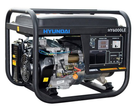 Бензогенератор Hyundai HY 6000LE купить в Уфе