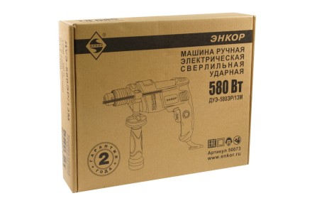 Дрель ударная ДУЭ-580ЭР/13М 50073 купить в Уфе