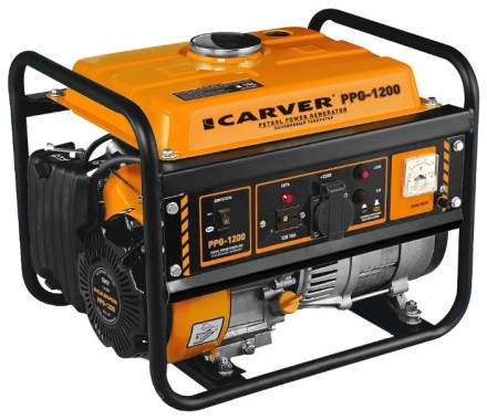 Генератор бензиновый CARVER PPG-1200 LT-156F купить в Уфе