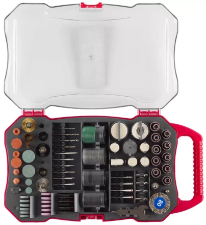 Набор мини-насадок ЗУБР для гравировальных машин, 208 предметов 35901-H208 купить в Уфе