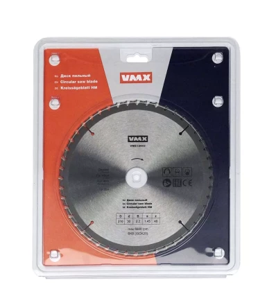 Диск пильный ф210х30 z48 дерево тонкий VMX 512443 купить в Уфе
