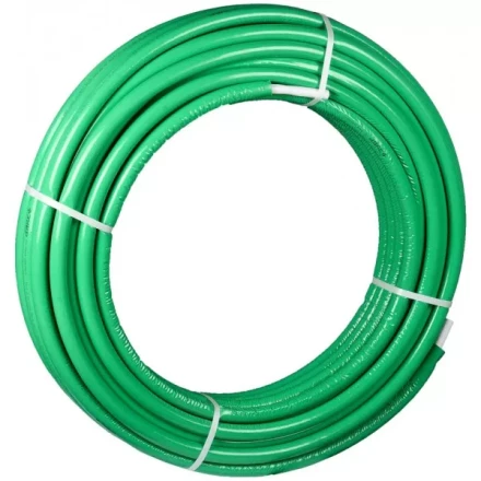 Труба металлопласт. ЗУБР &quot;ШиреФит&quot; с теплоиз., 26мм, толщ.стенки 3мм, мет. слоя 0,5мм, макс. давл. 10атм при 95°С, 25м 51457-26 купить в Уфе