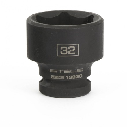 Головка ударная шестигранная 32 мм 1/2&quot; CrMo  Stels 13930 купить в Уфе