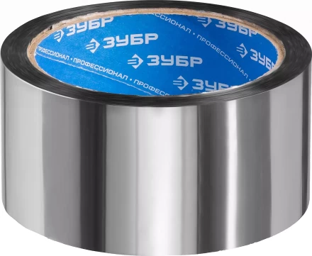 Лента ЗУБР &quot;ЭКСПЕРТ&quot; клеящая металлизированная, 50мм х 50м 12260-50-50 купить в Уфе