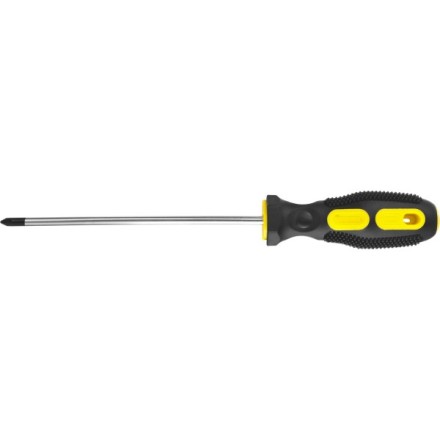 Отвертка STAYER &quot;MASTER&quot;, двухкомпонентная рукоятка, магнитный наконечник, PH1x150мм 2510-1-15_z01 купить в Уфе