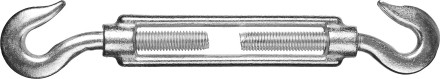 Талреп DIN 1480, крюк-крюк, оцинкованный, М16, 2 шт, STAYER Master 30525-16 30525-16 купить в Уфе