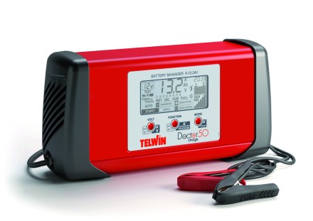 Зарядное устройство DOCTOR CHARGE 50  6V12V24V Telwin купить в Уфе