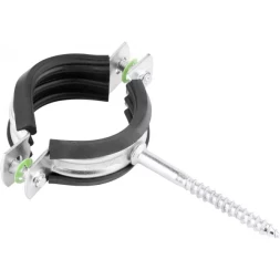 ЗУБР. Хомут трубный оцинкованный, с шурупом, 1 1/4", 60шт 37854-40-46-60