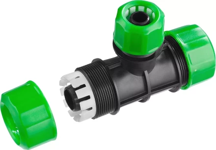 Тройник цанговый (шланг-шланг-шланг), РОСТОК 426371, 1/2&quot; х 3/4&quot; х 3/4&quot; 426371 купить в Уфе