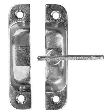 Завертка форточная &quot;ЗФ2&quot;, покрытие белый цинк 37711 купить в Уфе