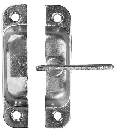 Завертка форточная &quot;ЗФ2&quot;, покрытие белый цинк 37711 купить в Уфе