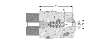 Дюбели распорные пакет серия МАСТЕР купить в Уфе