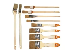 Набор кистей 10 шт.(плос.1/2"-1/5" круг. №2 4 радиат. 1",1,5" для масл краски №2 6) SPARTA 841155