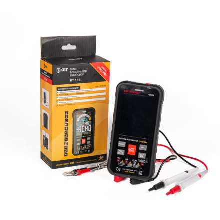 Мультиметр цифровой КВТ SMART KT 116 (87248) купить в Уфе