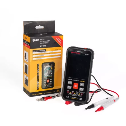 Мультиметр цифровой КВТ SMART KT 116 (87248) купить в Уфе