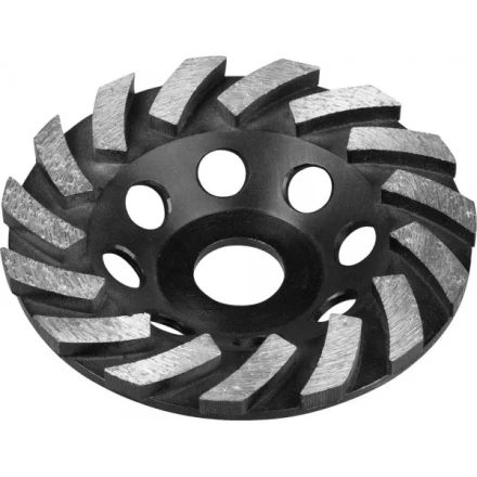 Чашка ЗУБР ТУРБО алмазная сегментная, высота 22,2мм, 125мм 33370-125 купить в Уфе