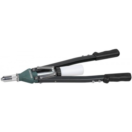 Заклепочник двуручный силовой, KRAFTOOL &quot;RS-55&quot; 31179, d=2,4-6,4мм для вытяжных заклепок из алюминия, стали, нерж cтали, усил литой корпус, контейнер 31179 купить в Уфе