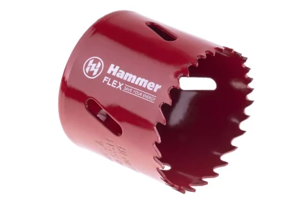 Коронка биметаллическая HAMMER Ф51х38мм 5/8&quot; BiMETALL (224-010) купить в Уфе