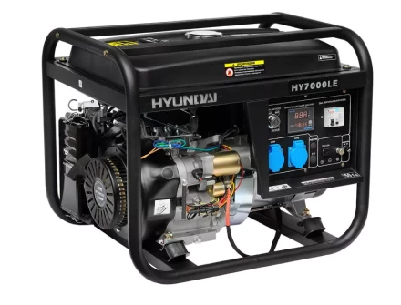 Бензогенератор Hyundai HY 7000LE купить в Уфе