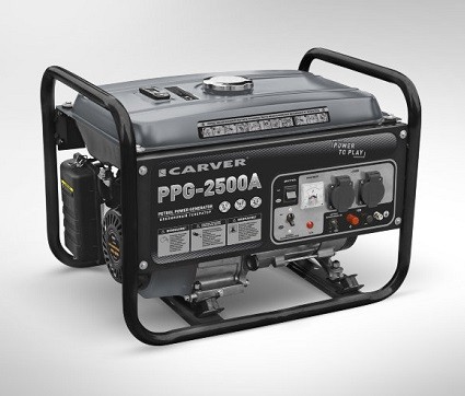 Генератор бензиновый CARVER PPG-2500А LT-168 купить в Уфе