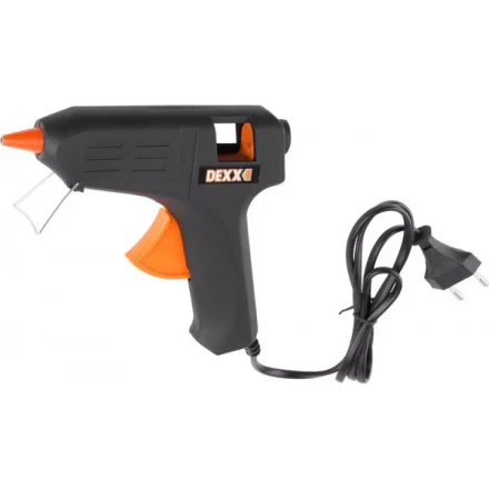 Пистолет DEXX клеевой (термоклеящий) электрический, 40Вт/220В, 11мм 06803-40-11 купить в Уфе